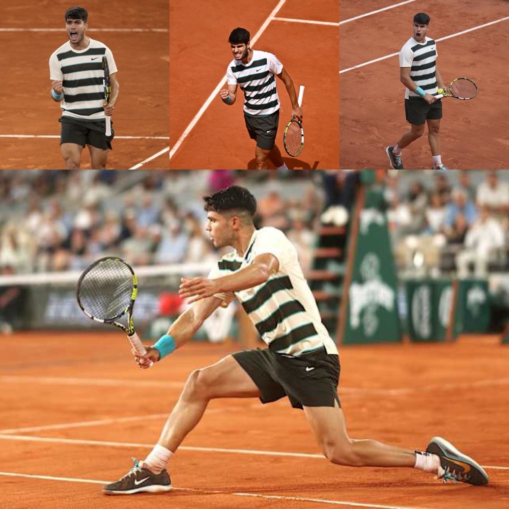 Men`s Paris Court Dri-FIT Advantage Slam Tennis Top